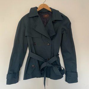 Reiss Short Trench Coat, Size L